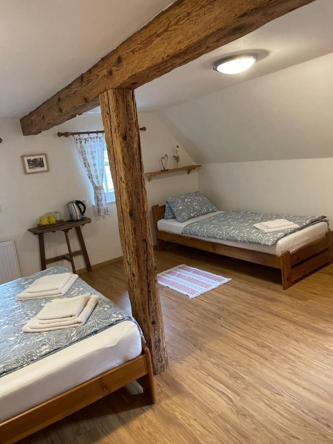 Pension Soutesky Hrensko Bagian luar foto
