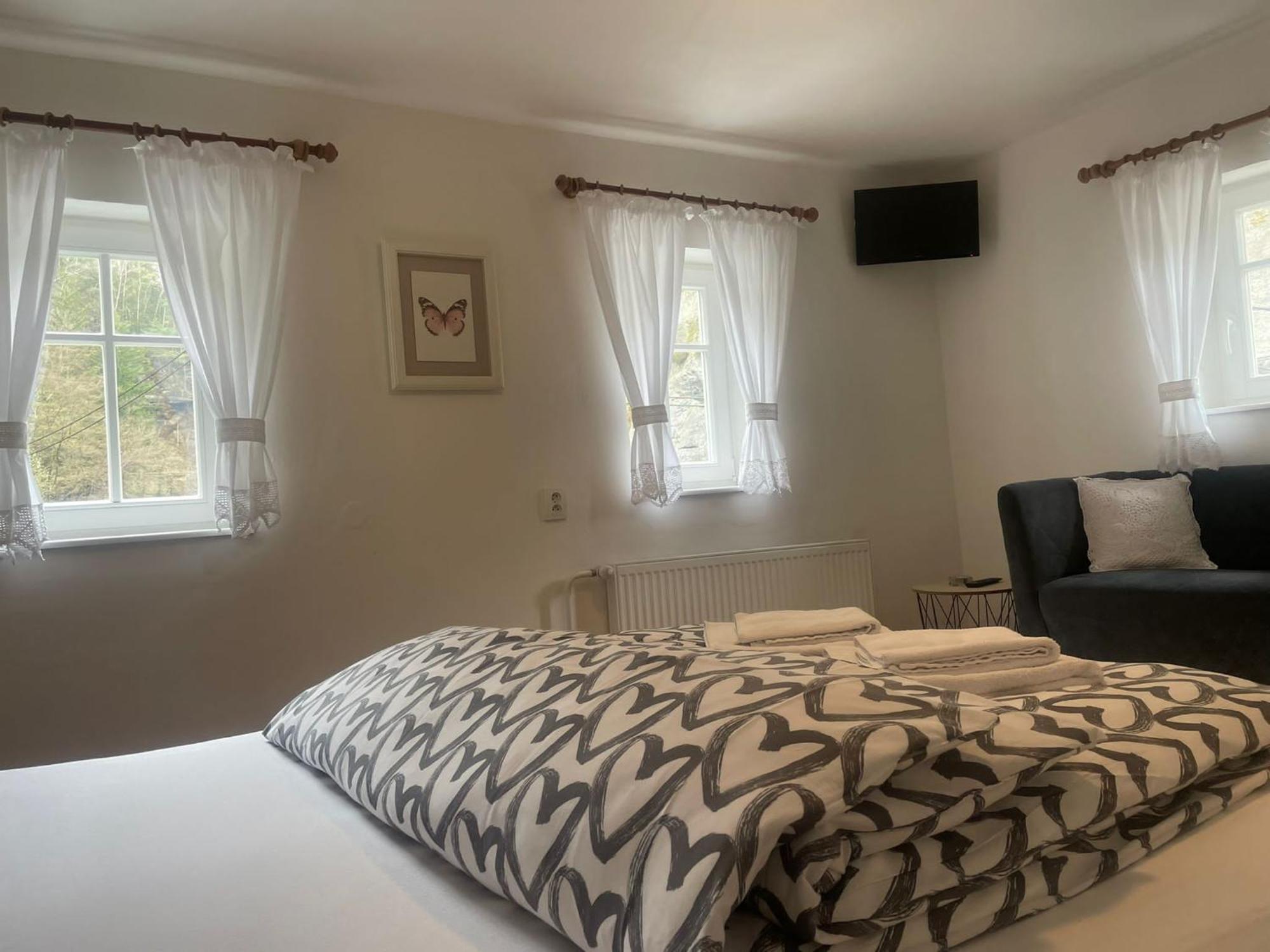Pension Soutesky Hrensko Bagian luar foto