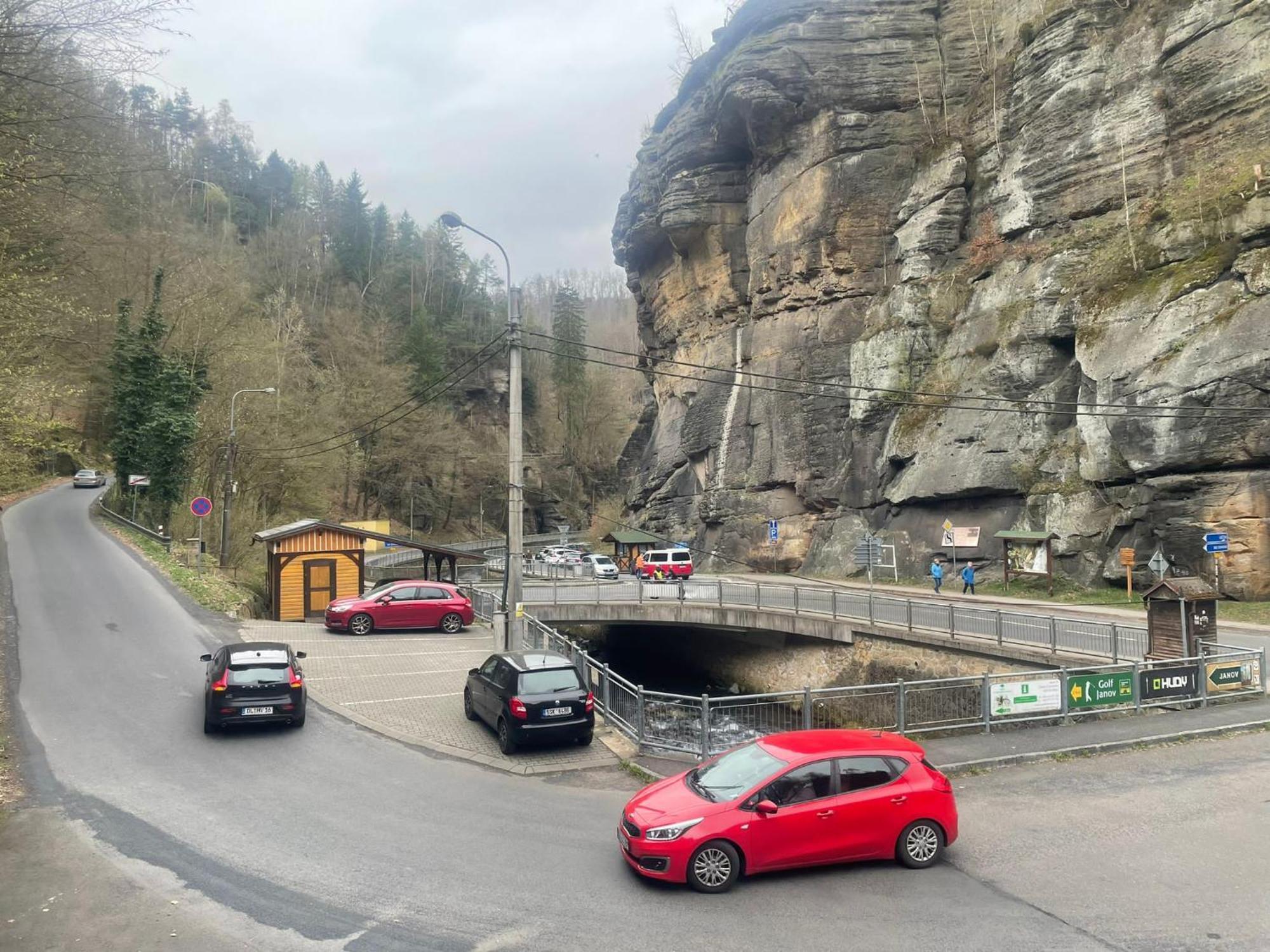Pension Soutesky Hrensko Bagian luar foto